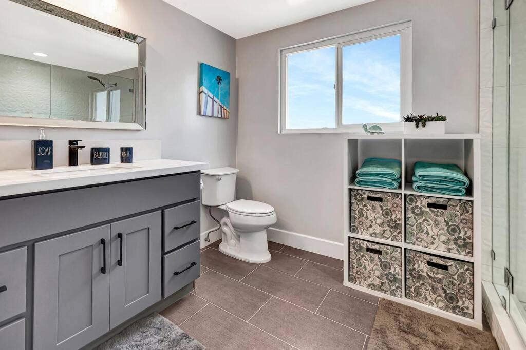 Huntington Beach, Ac, Pool, Hot Tub, Detached Office, Close To Beach, Outside Entertaining Area Exterior foto